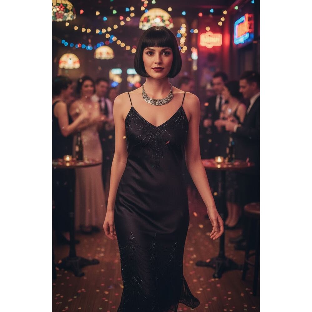 Vintage/Antique Sterling Silver Mesh Tribal Necklace Beautiful 20"